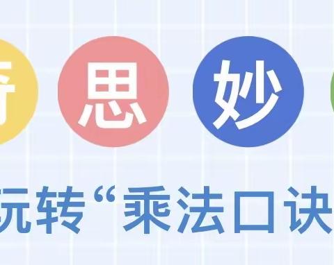 奇思妙想，玩转“乘法口诀”——乐园小学二年级数学特色作业