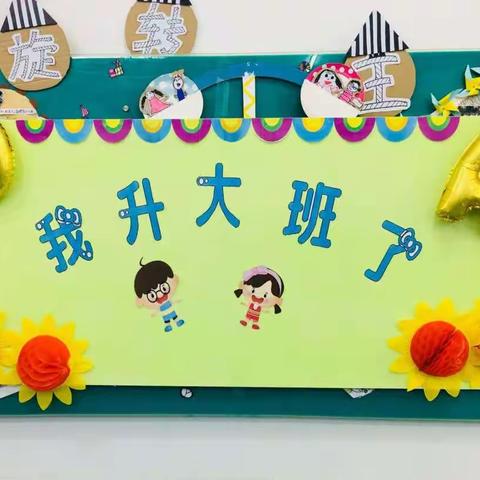 【文化馆幼儿园中二班】升班主题活动——《你好大班，再见中班》