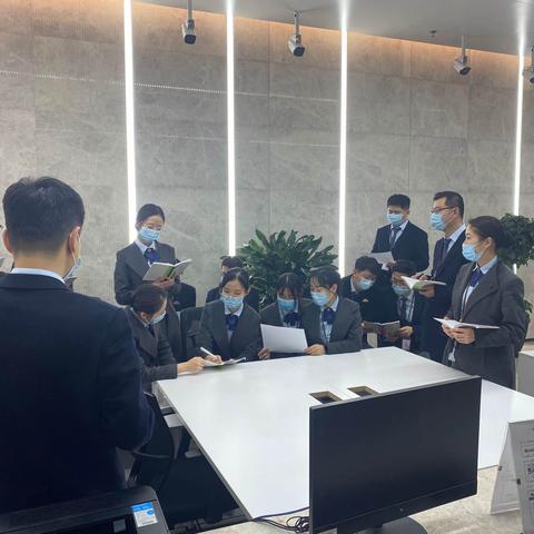 工商小组组织全员开展高频事项培训（三十九）