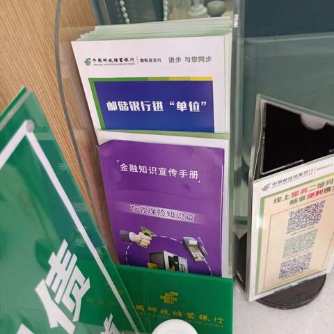 泗阳邮储银行庄圩支行开展存款保险宣传