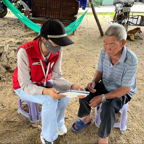 协助村医开展60岁及以上老人认知障碍免费筛查