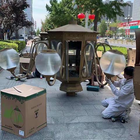 2022年建设路中华灯灯球更换项目