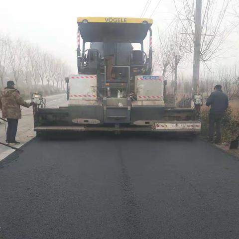 新年铺新油  谢庄换新颜