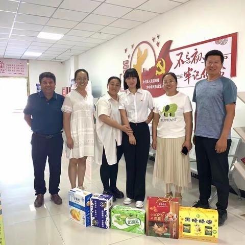 心系工作队，慰问暖人心—后盾单位慰问“访惠聚工作队