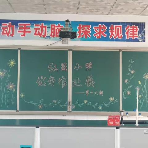 展我精彩  观有所获--弘晟小学学生优秀作业展览