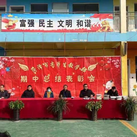 菏泽市尖子生教学部20-21学年度第一学期期中总结表彰会