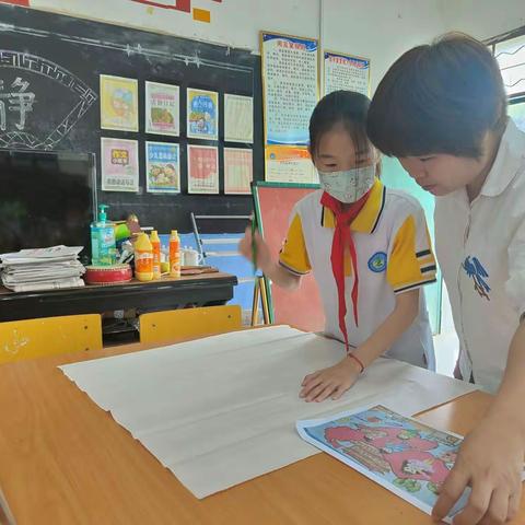 喜迎二十大    永远跟党走    奋进新征程 —— 乐民镇西角小学书法绘画活动