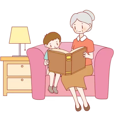 奶奶的岁月因你而暖