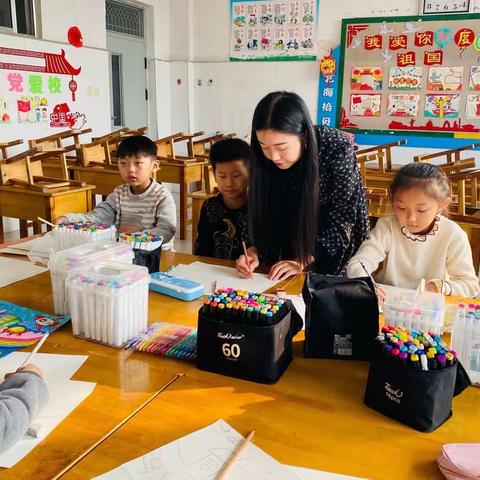 “艺语绘心”公益课堂                                  ——  第一期“遨游太空”主题公益美术课