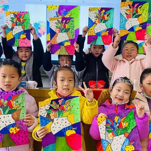 “艺语绘心”【公益美术课堂】第七期——创意波普画