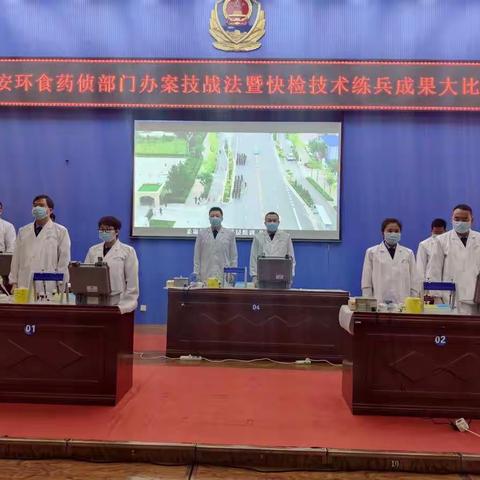 战法交流强素质    快检比武练精兵——全市公安环食药侦部门办案技战法暨快检技术练兵成果大比武竞赛纪实