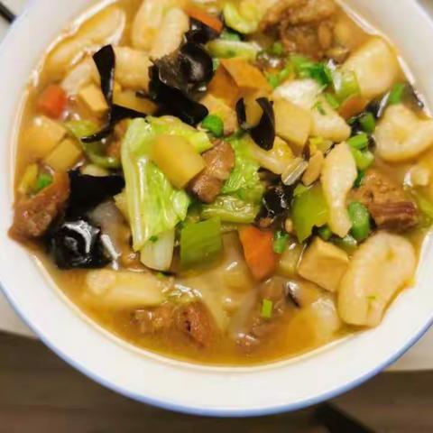 今天我来做厨师——动手搓麻食