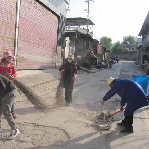 永平县职业高级中学开展疫情防控校园大清洁活动