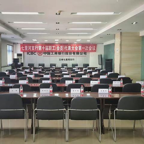 中国工商银行兰州七里河支行召开第十届职工（会员）代表大会第一次会议