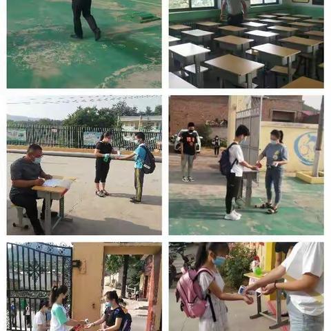 新学期新气象，马家庄中心学校调好复学复课工作的“升音符”