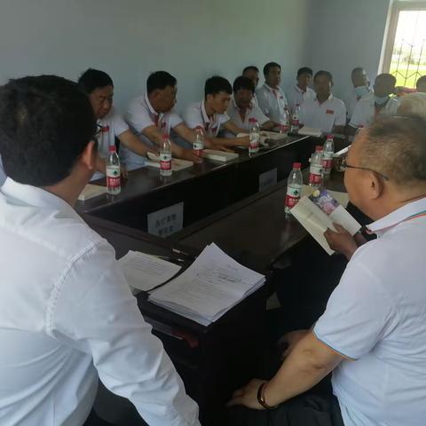 于楼村党支部召开庆祝建党100周年党员大会