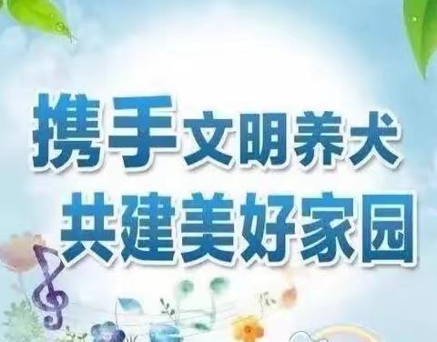 文明养犬“宠”我做起