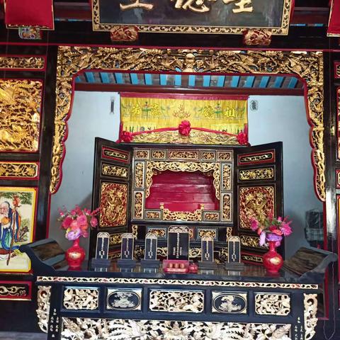 南诏许氏垂德堂，做龛屏联匾纪实