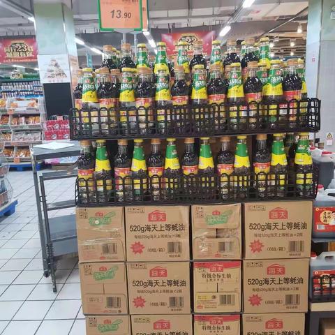 1061麻城店海天陈列图片