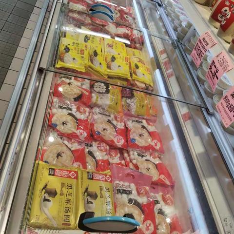 麻城店现有冻柜端头8个，冷冻卧柜17.6米。伊利，三全厂家各一个小冻柜。鸿升泰一个1.6米冻柜，无立柜。