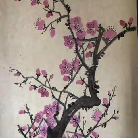 赏梅图