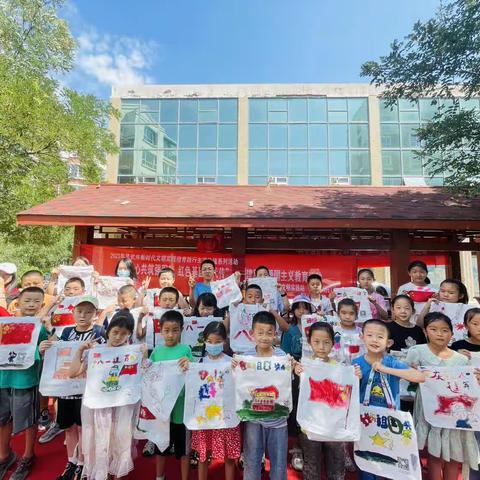 【隆辰社区】“童心共筑强军梦 红色基因代代传”建军节爱国主题教育活动