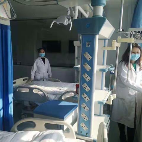 内蒙古自治区第四医院第十一党支部参与康复楼启动任务