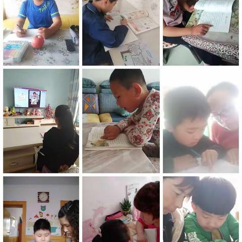 看看二一班认真学习的孩子们