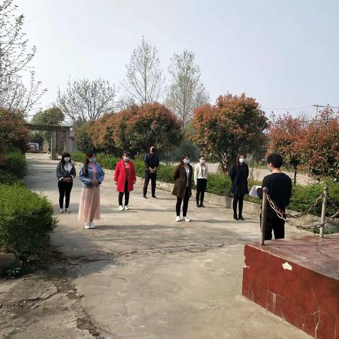 尚店镇尹楼小学开展疫后复学演练