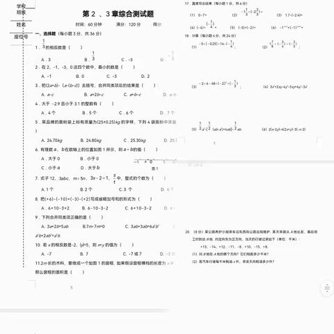 2022--2023学年度第一学期初一数学备课组第二课堂活动方案