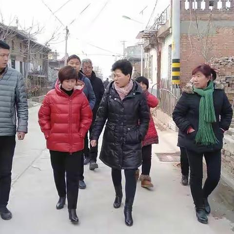 区妇联主席赵水仙来渭丰镇入户考察“三八”上报对象