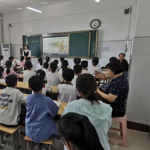 九月秋意浓，立标课进行——滕州市文化路实验小学三年级语文组