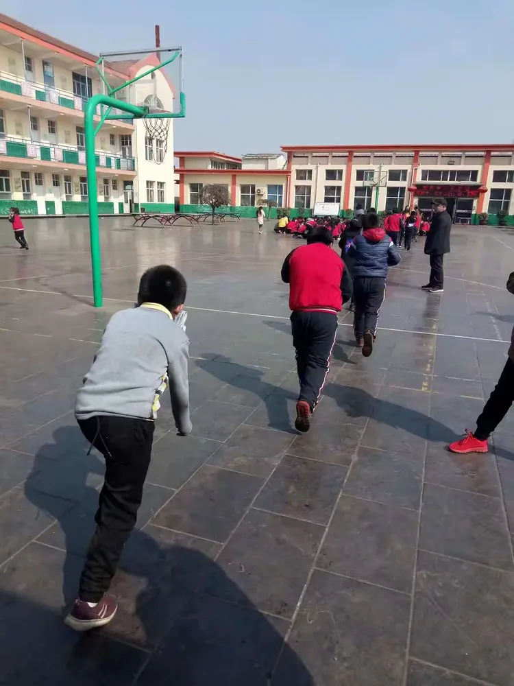 上党区柳林学校2019年3月消防应急疏散演练