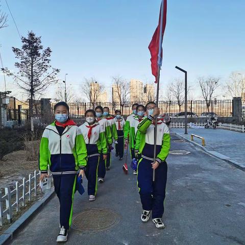【相约冬奥—扛红旗.当先锋：万全在行动】万全区第六小学雷锋纪念日主题活动。