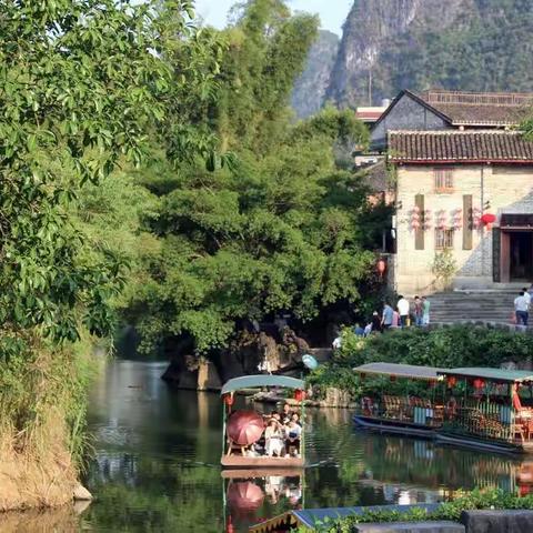 美丽的小镇——黄姚古镇