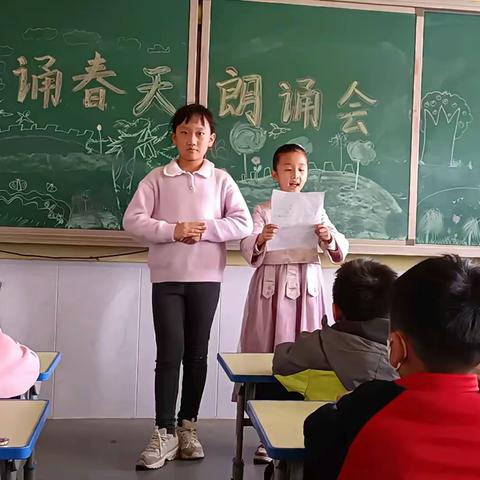 【东小树苗班系列读书活动】与诗相约，品味春美  ——东小树苗班诵春活动