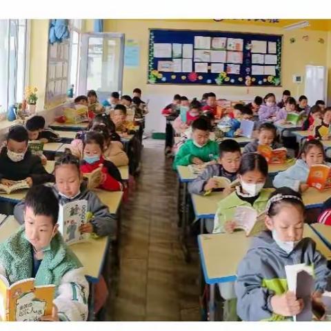 【东小树苗班系列读书活动】安静午读，品味书香