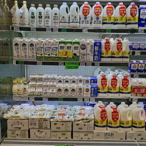 北湖冷藏食品陈列图片