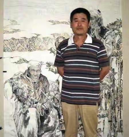 我国著名“海归派”画家……孙盛亮老师