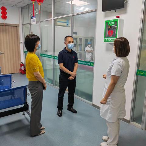 碑林区东关南街街道王江主任检查指导疫情防控工作