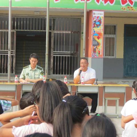 克井镇克井小学：让安全为暑假保驾护航