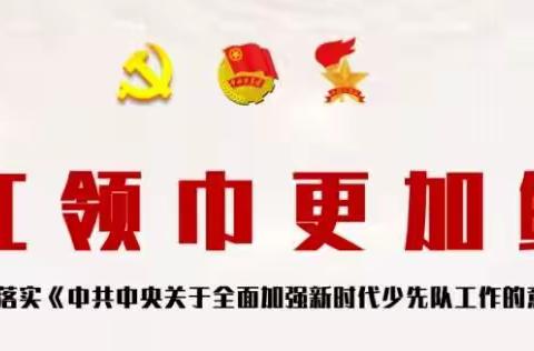 王新小学召开《中共甘肃省委关于全面加强新时代少先队工作的实施意见》专题学习会