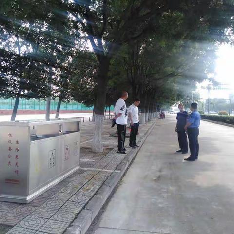 【马村区实验学校】双管齐下助力创卫