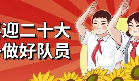 喜迎二十大   争做好队员