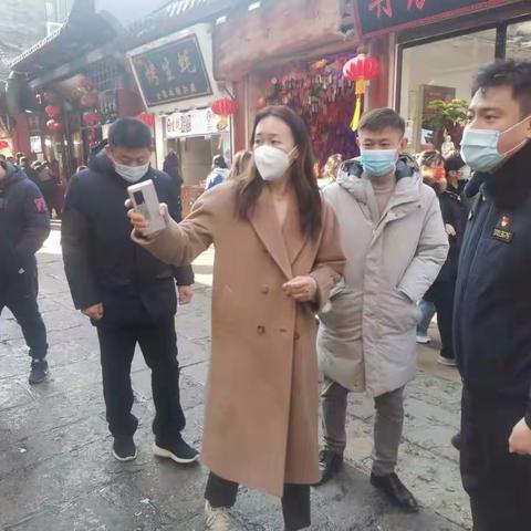 【一路锦绣，十里春风】泉城路街道继续坚守岗位，强力保障节日安全