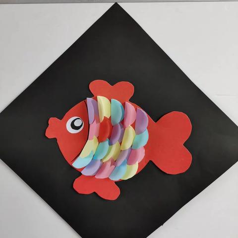金斗营镇吴台幼儿园手工活动——新年系列（四）年年有鱼🐠
