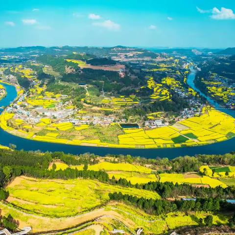 美丽的德阳—凯江大回湾