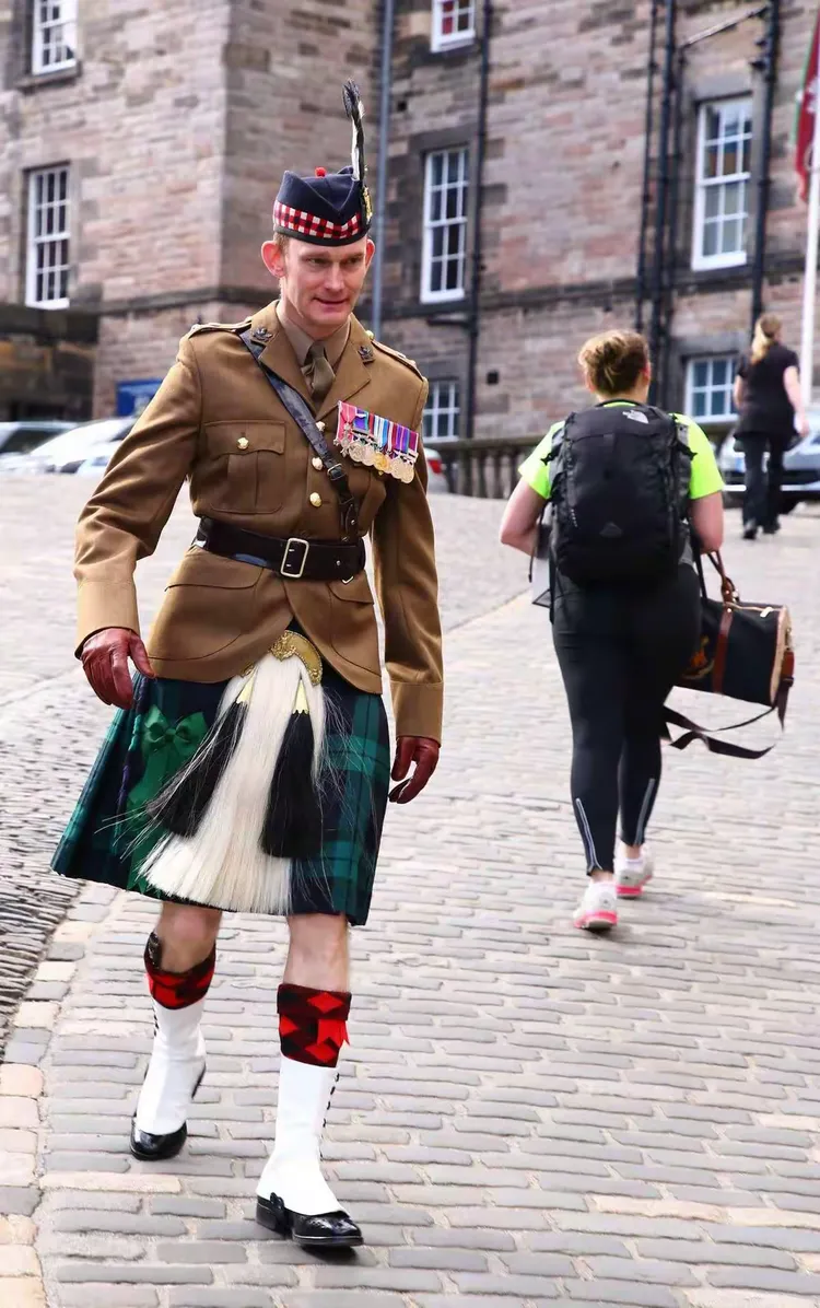 典型的苏格兰裙