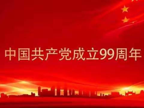 中村党支部庆祝建党99周年暨七月份主题党日活动会议