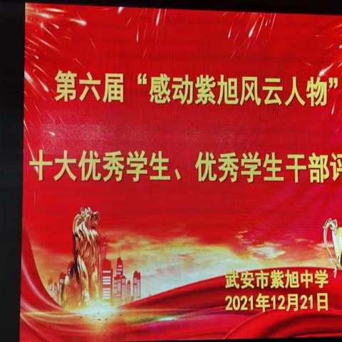 乘风破浪，遇见更好的自己——紫旭中学开展十佳优秀学生和班干部评选活动